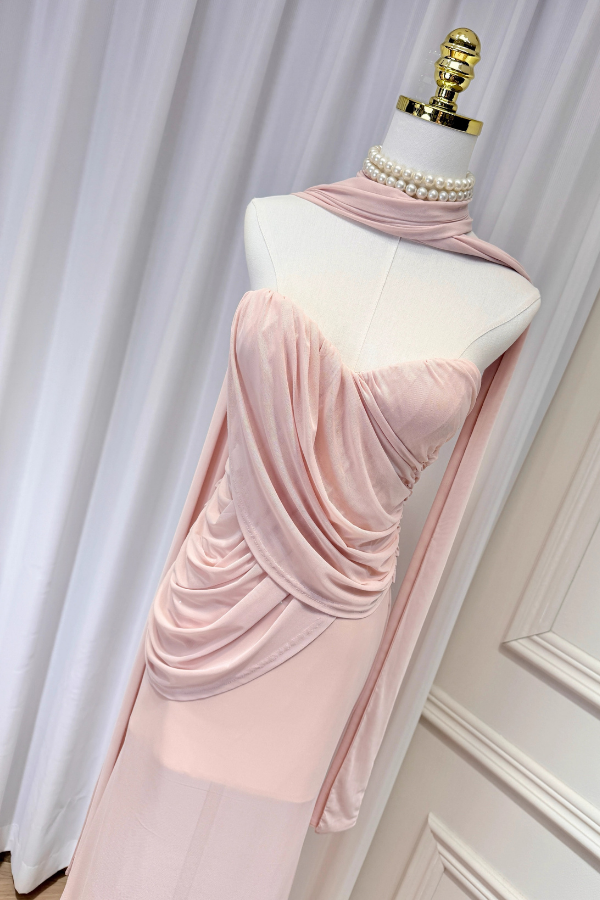 Pink Long Dress