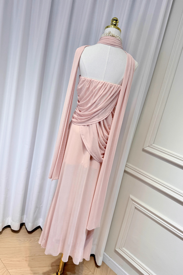 Pink Long Dress