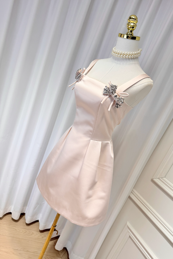 Light Pink Ribbon Dress