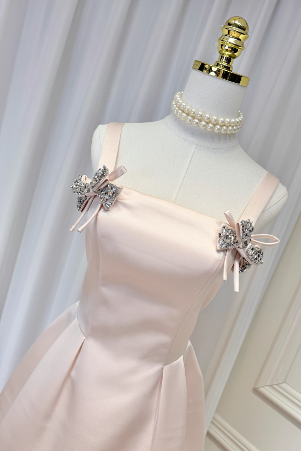 Light Pink Ribbon Dress