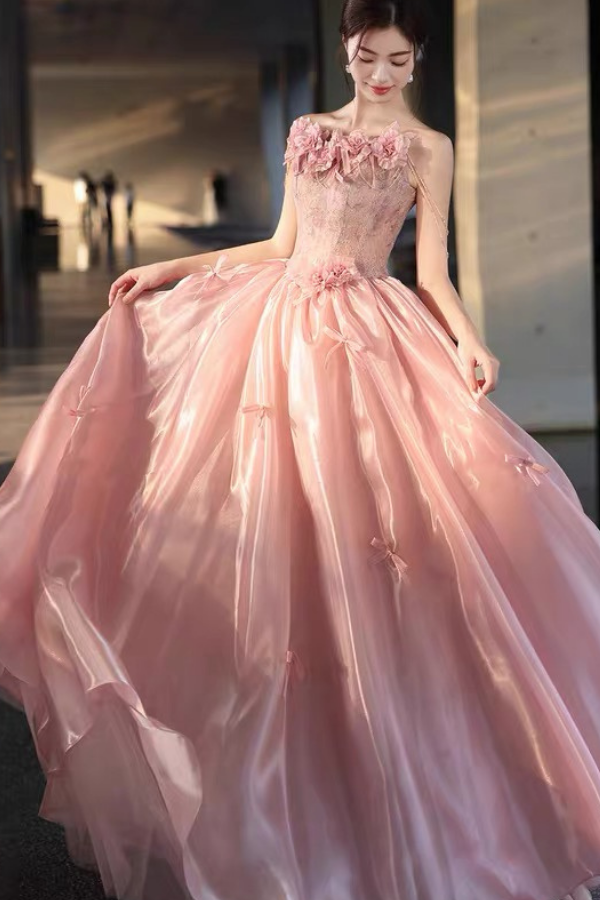 Pink Elisa Ball Gown