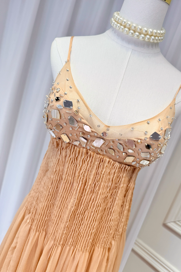 Brown Long Dress