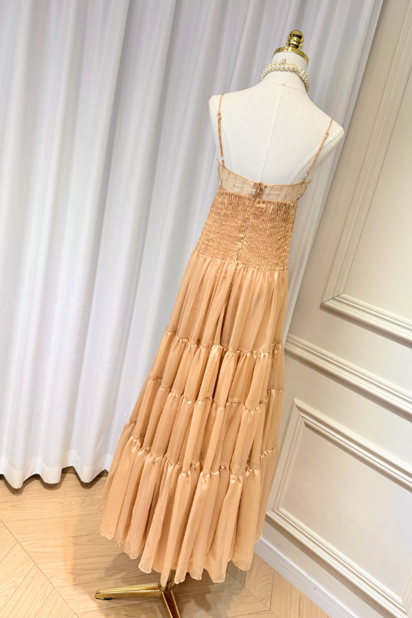 Brown Long Dress