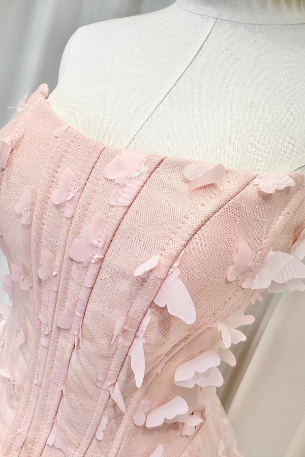 Light Pink Butterfly Dress