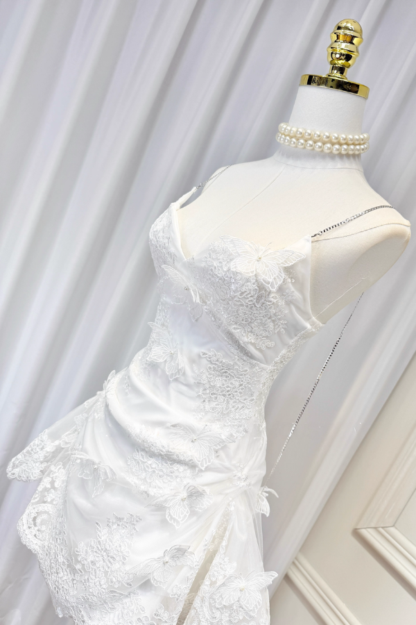 White Lace Dress