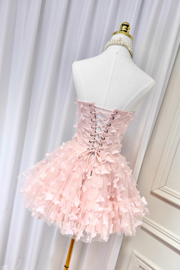Light Pink Butterfly Dress