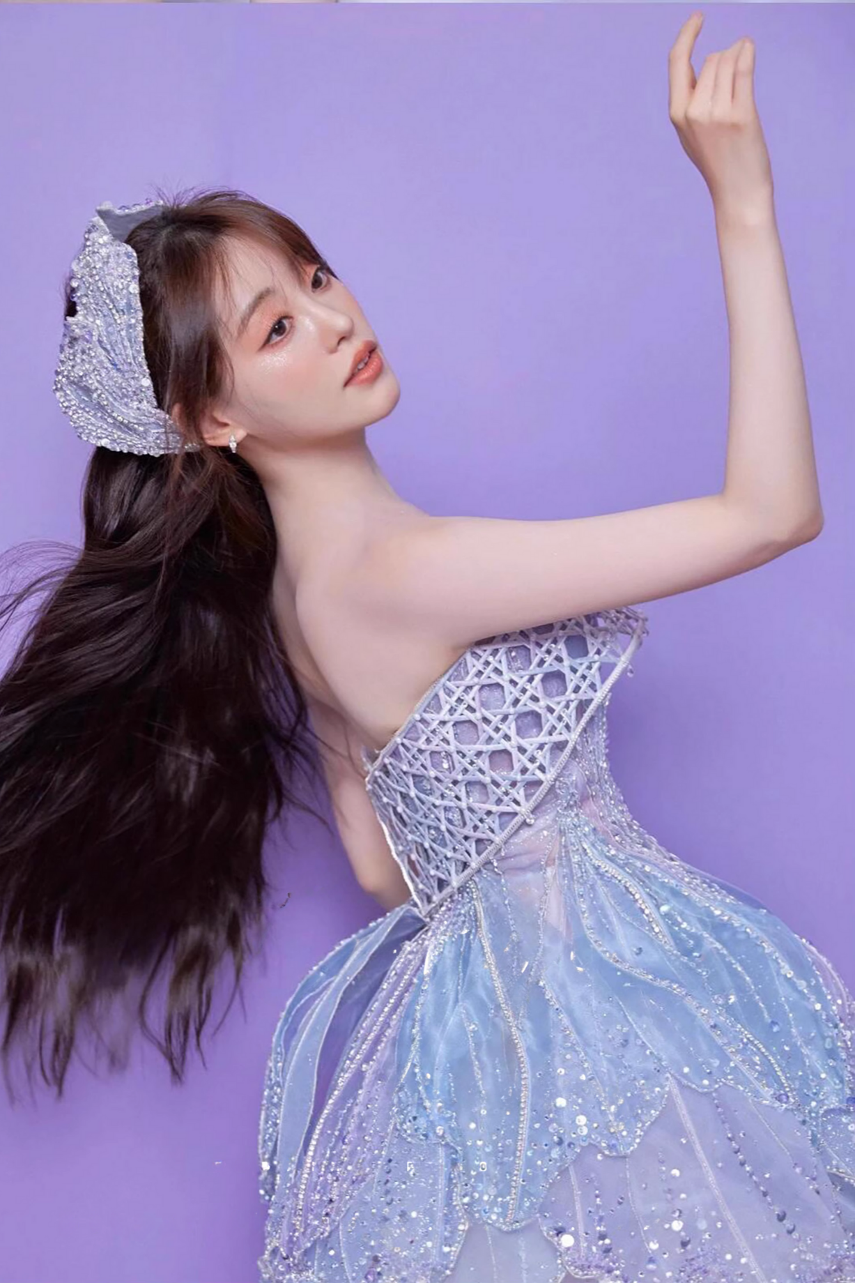 Purple Fairy Cocktail Dress