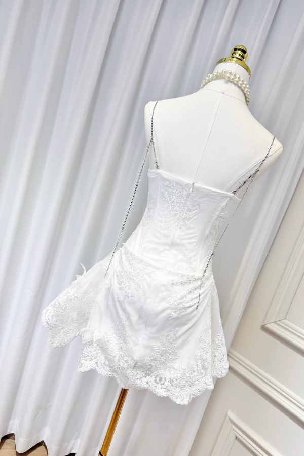 White Lace Dress