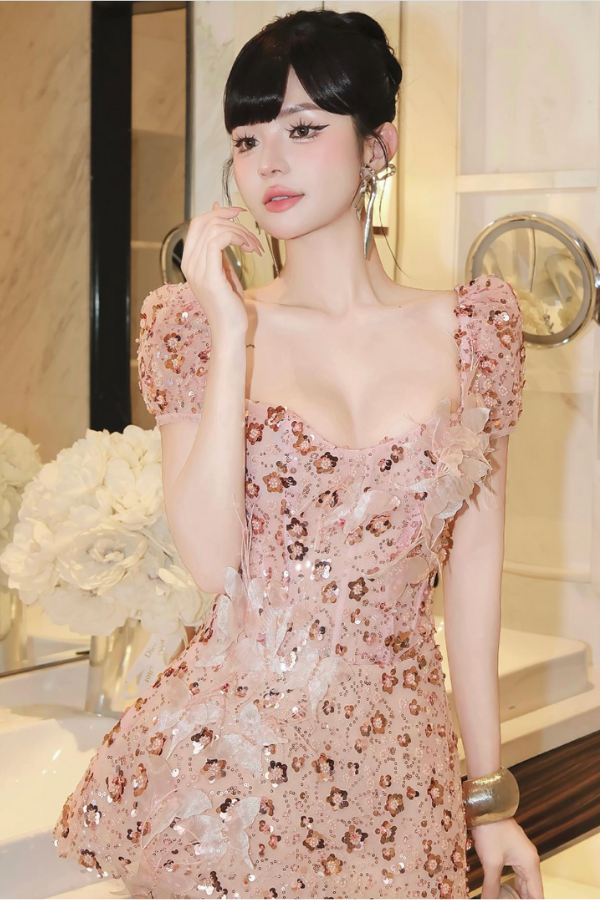 Pink Athena Dress