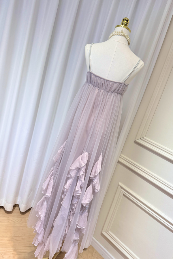 Purple Long Dress