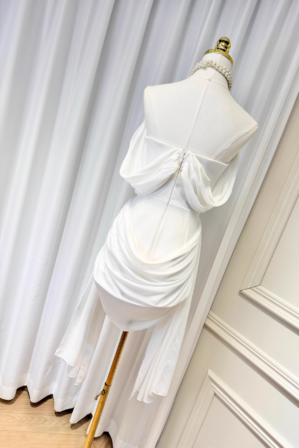 White Tube Dress