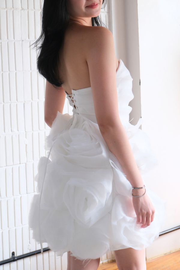White Rina Dress