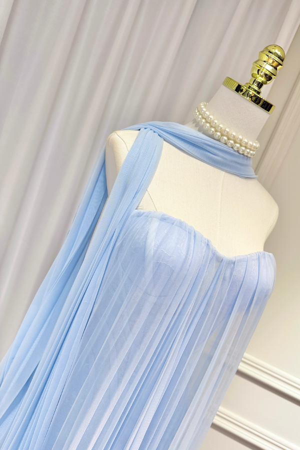 Blue Long Dress