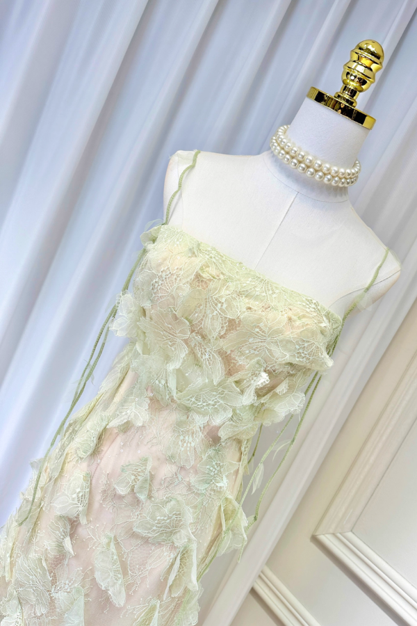 Green Lace Dress