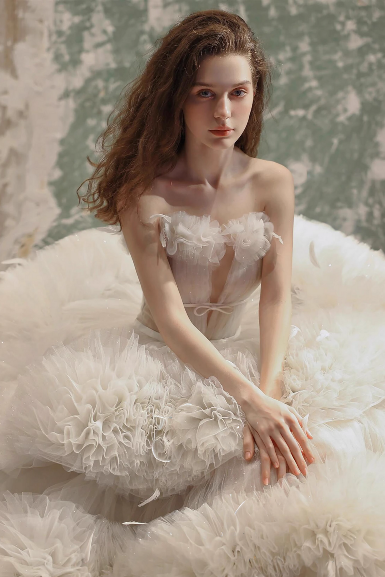 White Cocktail Dress Ball Gown