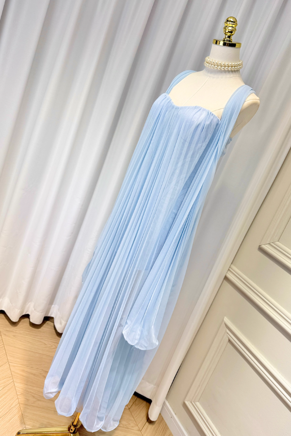 Blue Long Dress