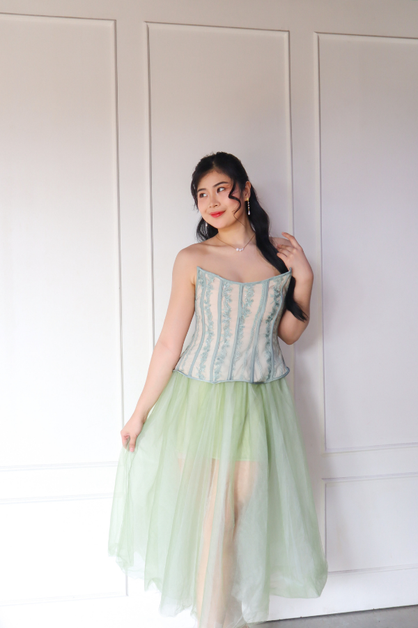 Green Adalea Dress