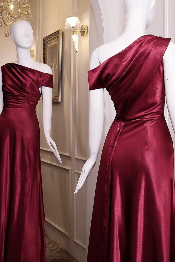 Red Wendy Long Dress