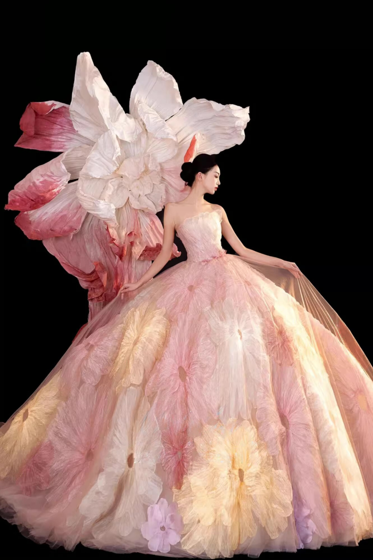 Flower Ball Gown