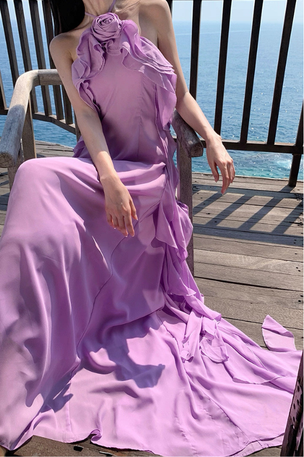 Purple Willow Dress