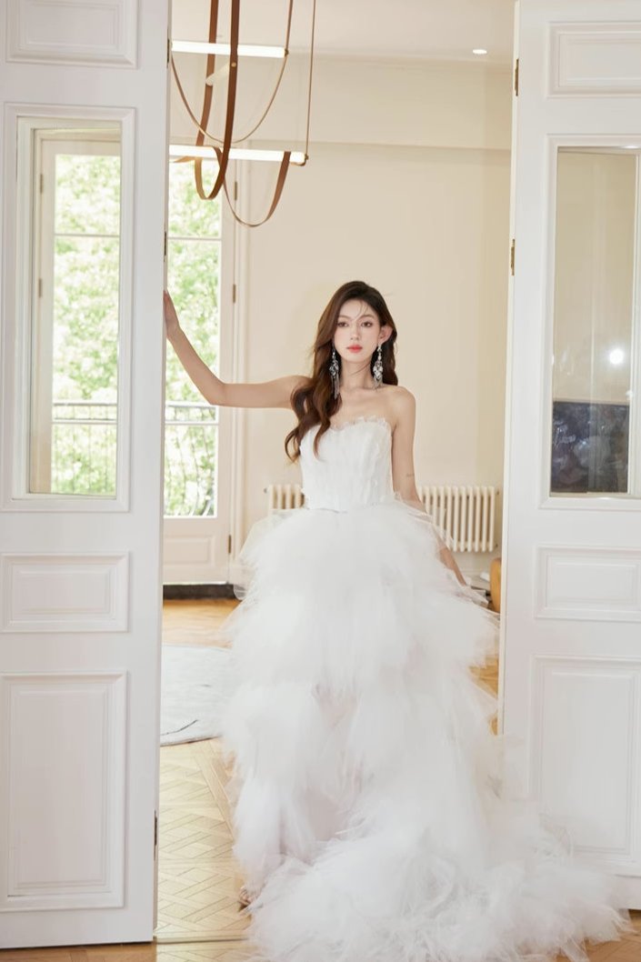 White Cotton Gown