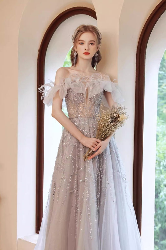 Blue Dream Catcher Long Gown
