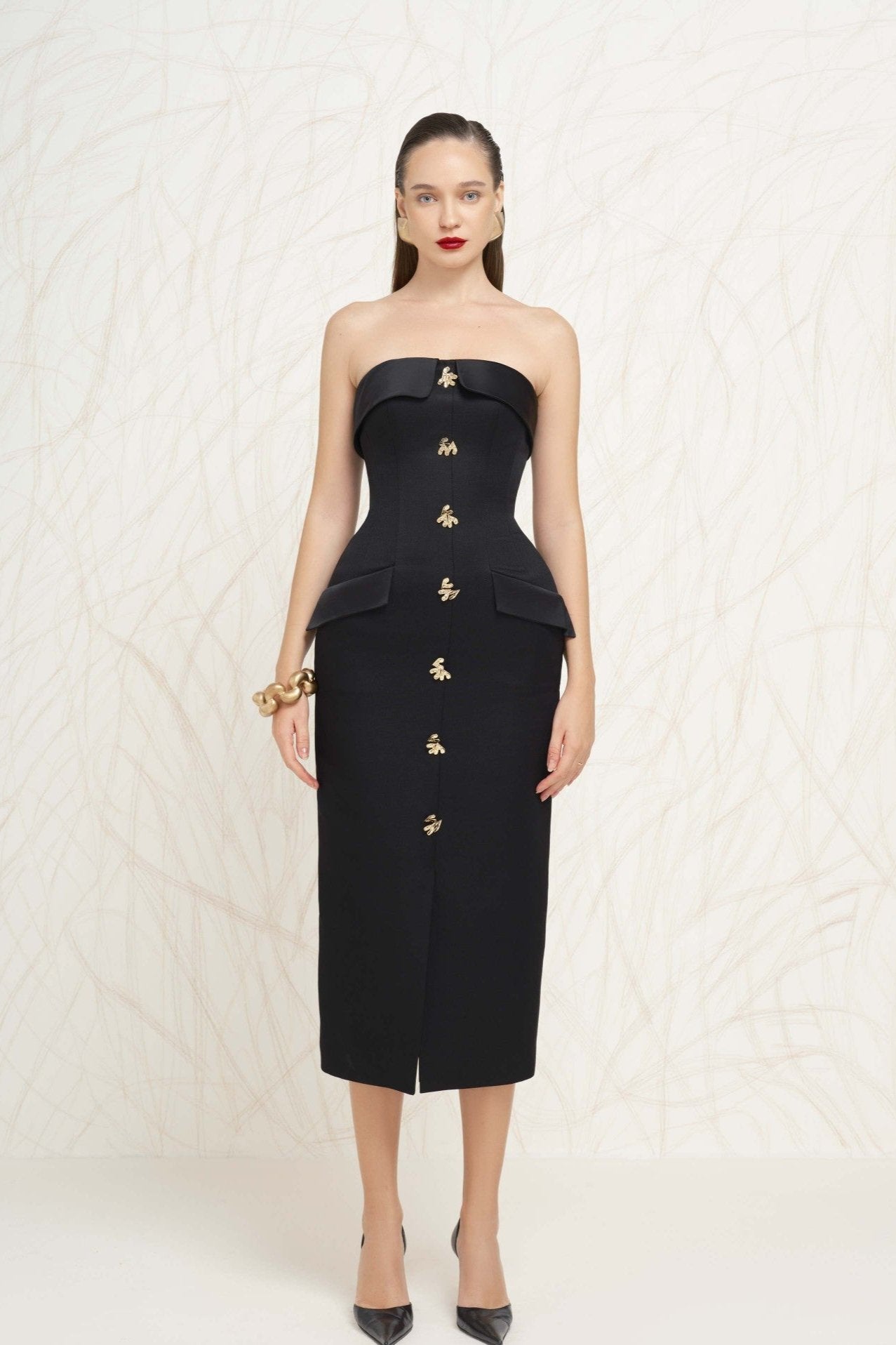 knee length tube dress DZ Black Tube Dress – My Store