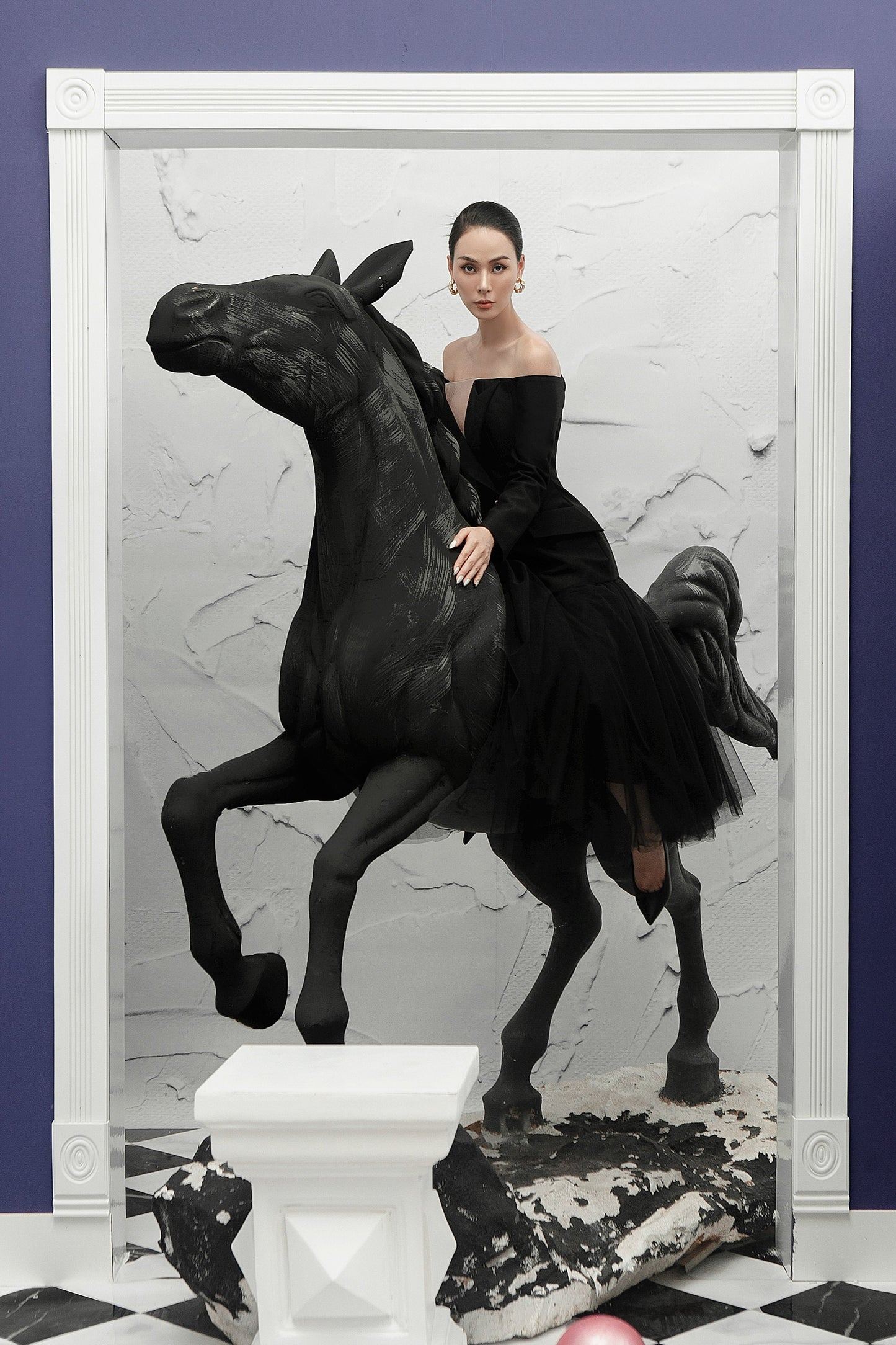 DZ Black Blazer Dress