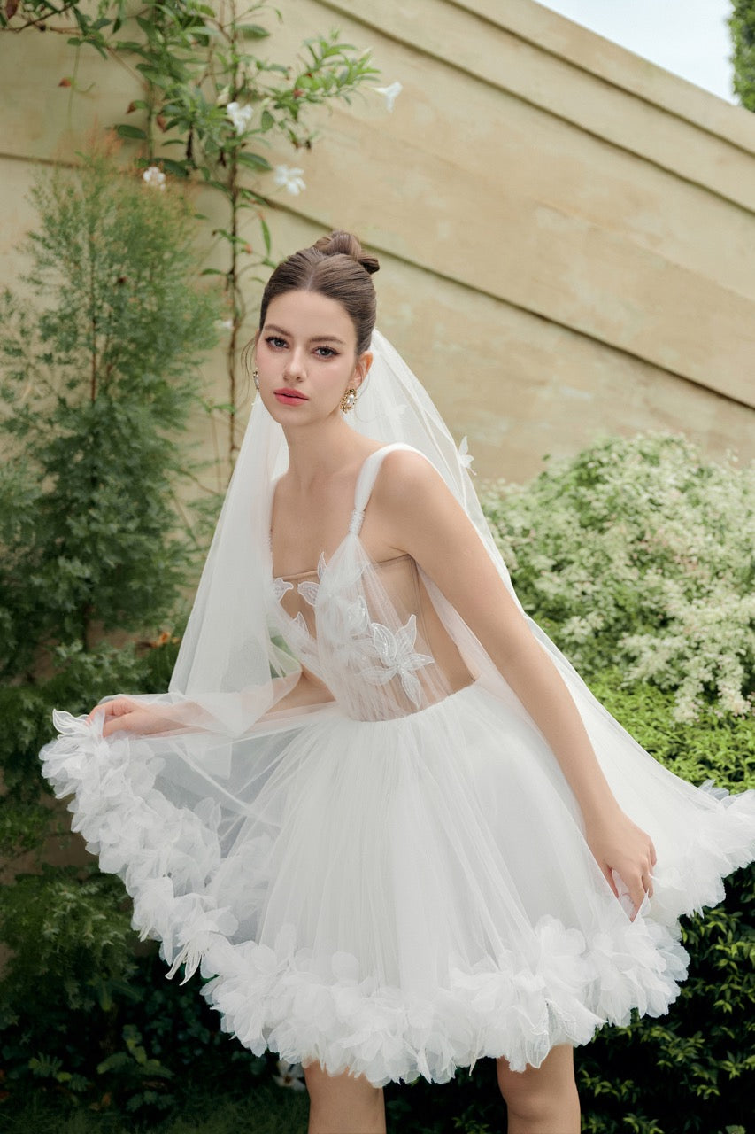 Bridal 24' Collection - Ethereal Short Dress