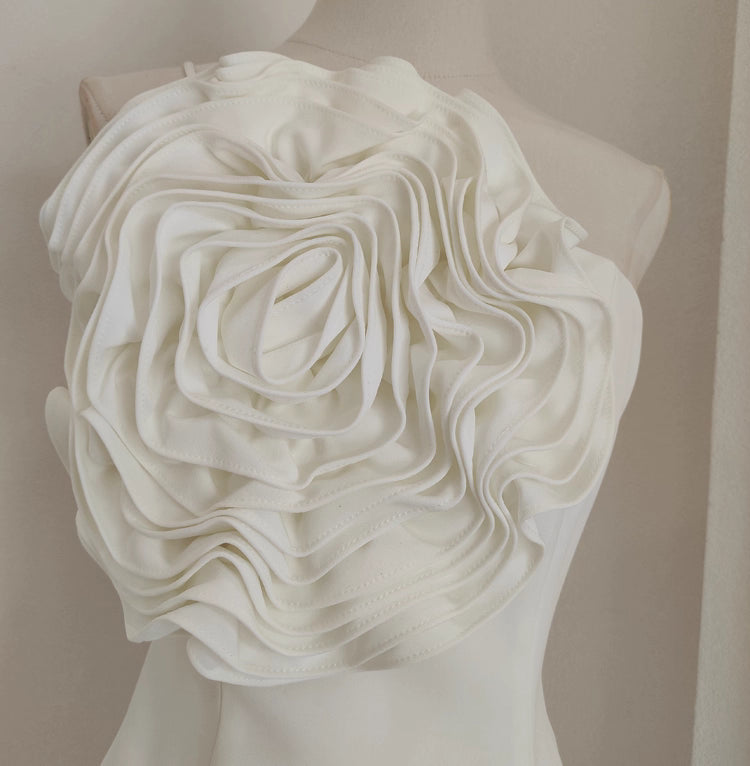 White Flower Dress