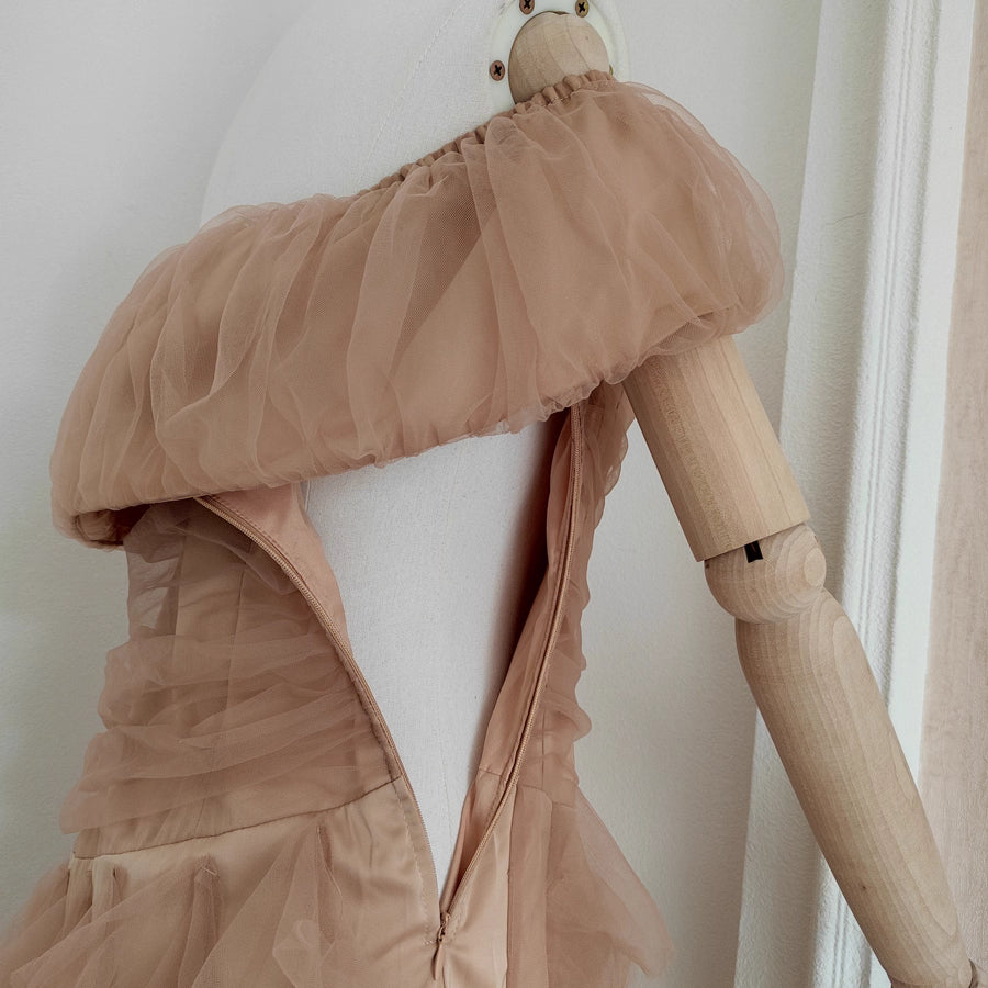 Brown Long Dress