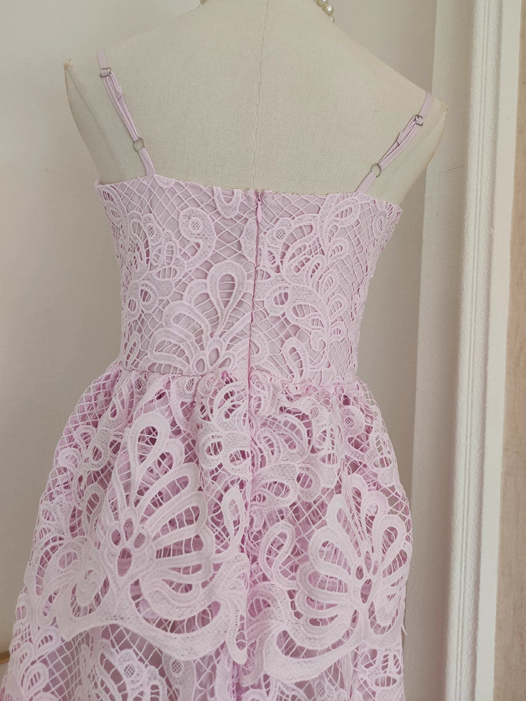 Purple Strap Dress