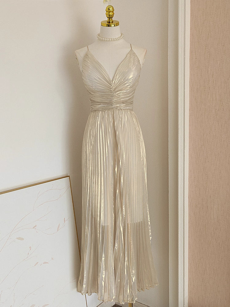 Silver Long Dress