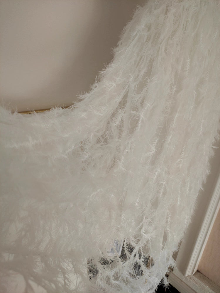 White Feathers Dress
