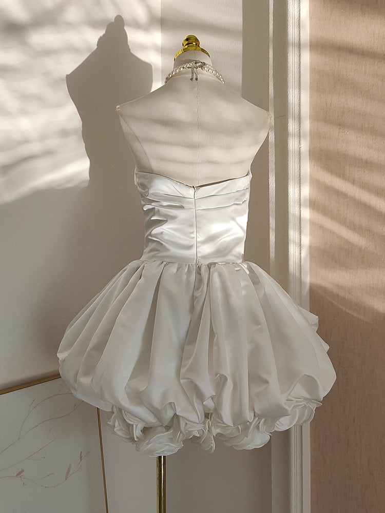 White Flower Dress