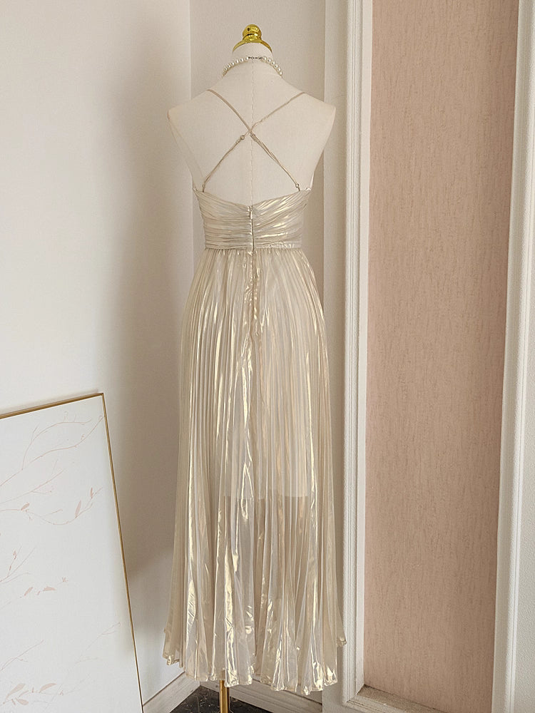 Silver Long Dress