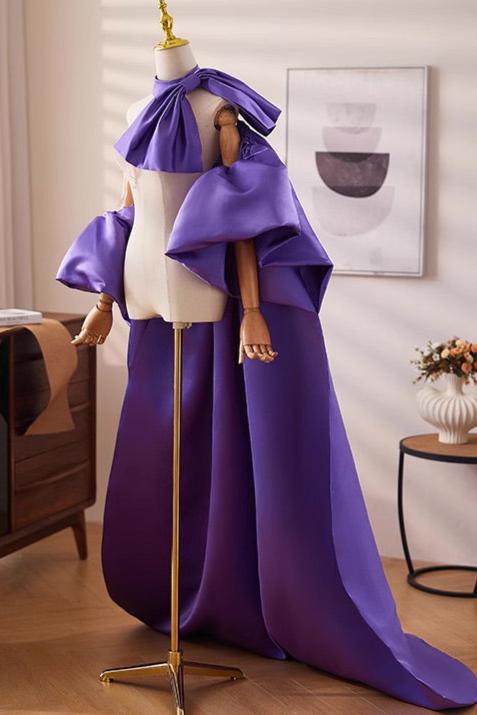 Purple Long Trail Shawl