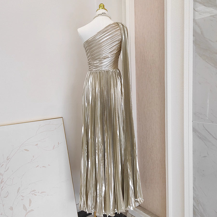 Gold Shimmering Dress