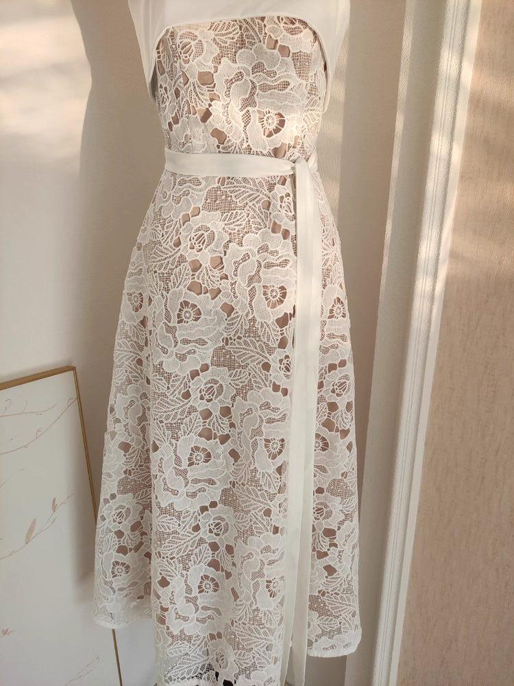 White Lace Dress