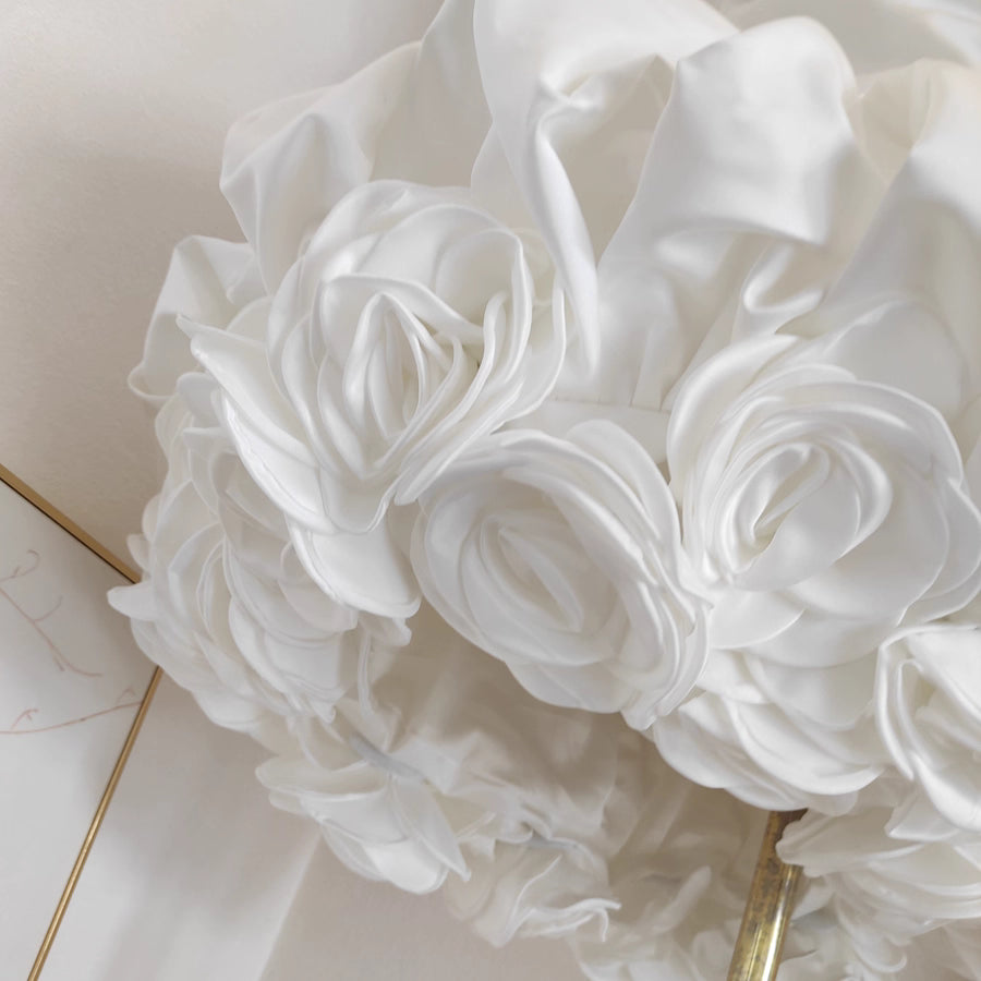 White Flower Dress