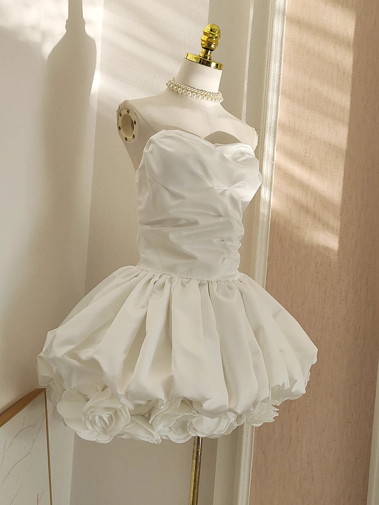 White Flower Dress
