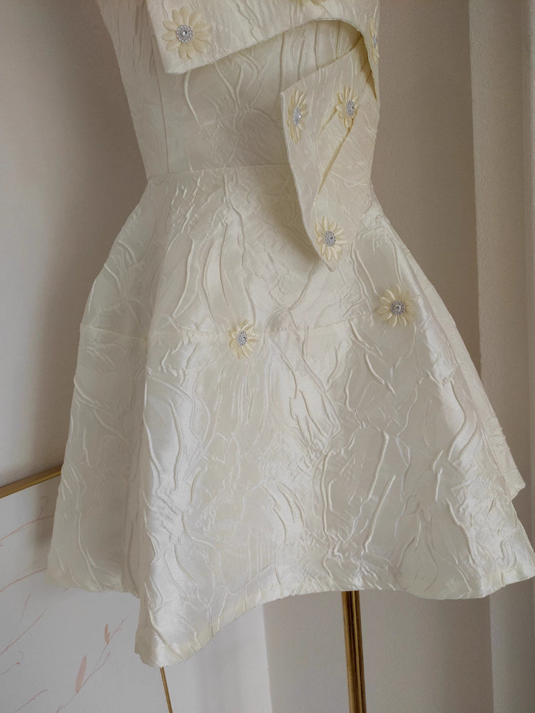 White Flower Dress