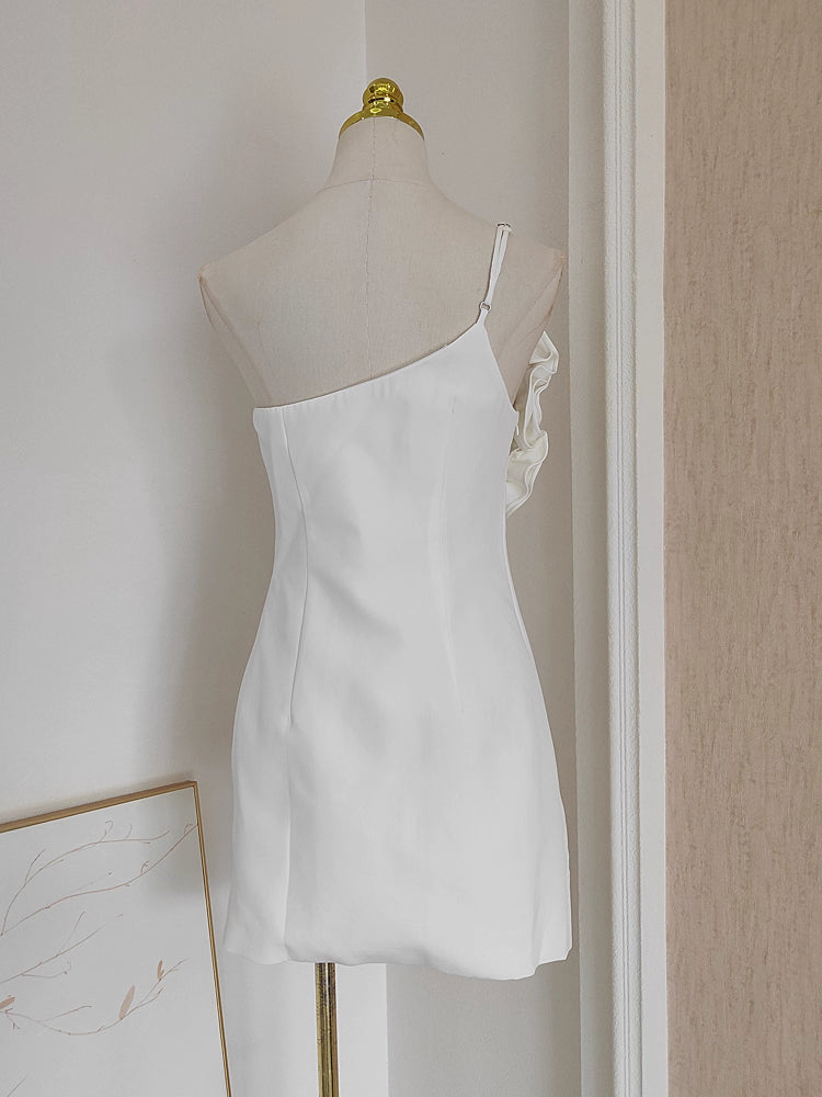 White Flower Dress