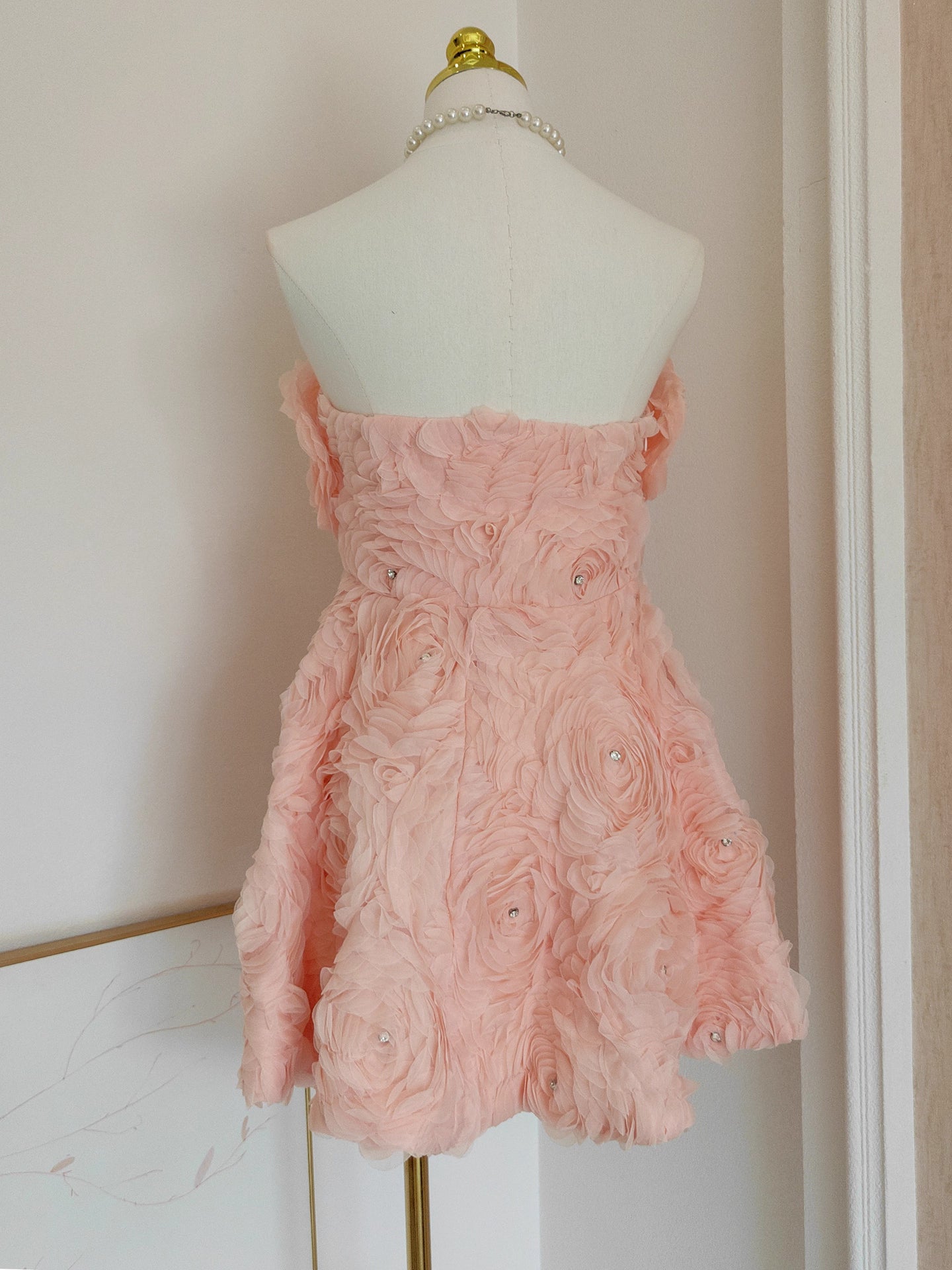 Orange Flower Dress