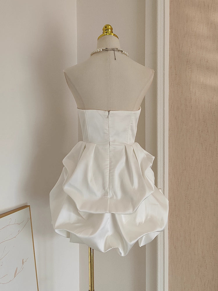 White Flower Dress