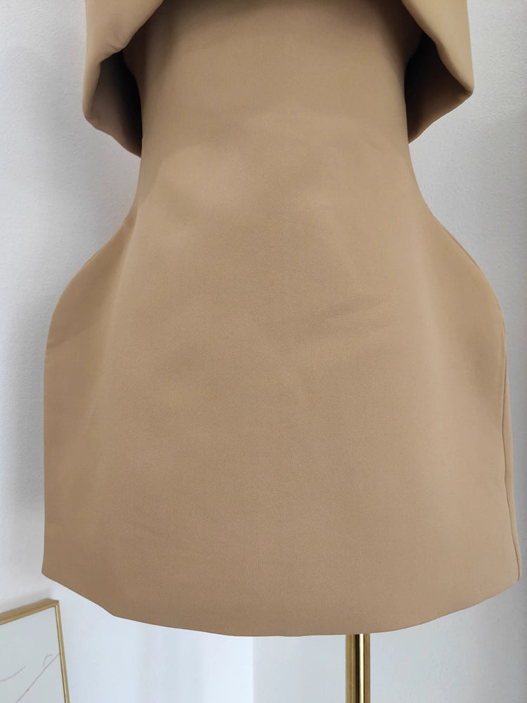 Brown Tube Dress