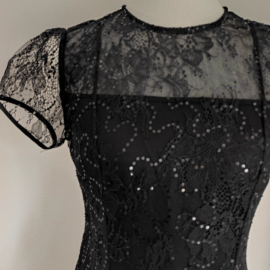 Black Lace Dress