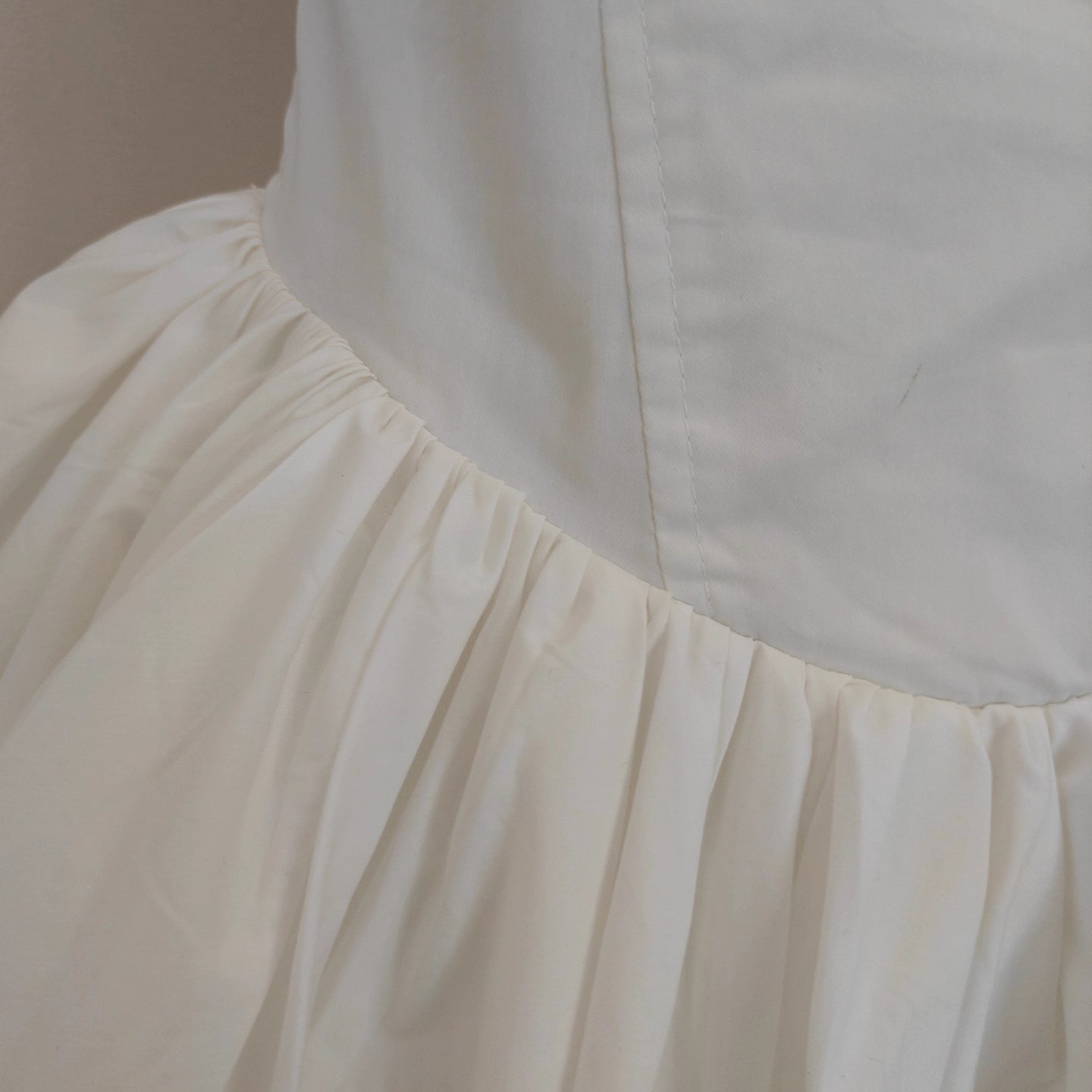 White Julianne Bubble Dress