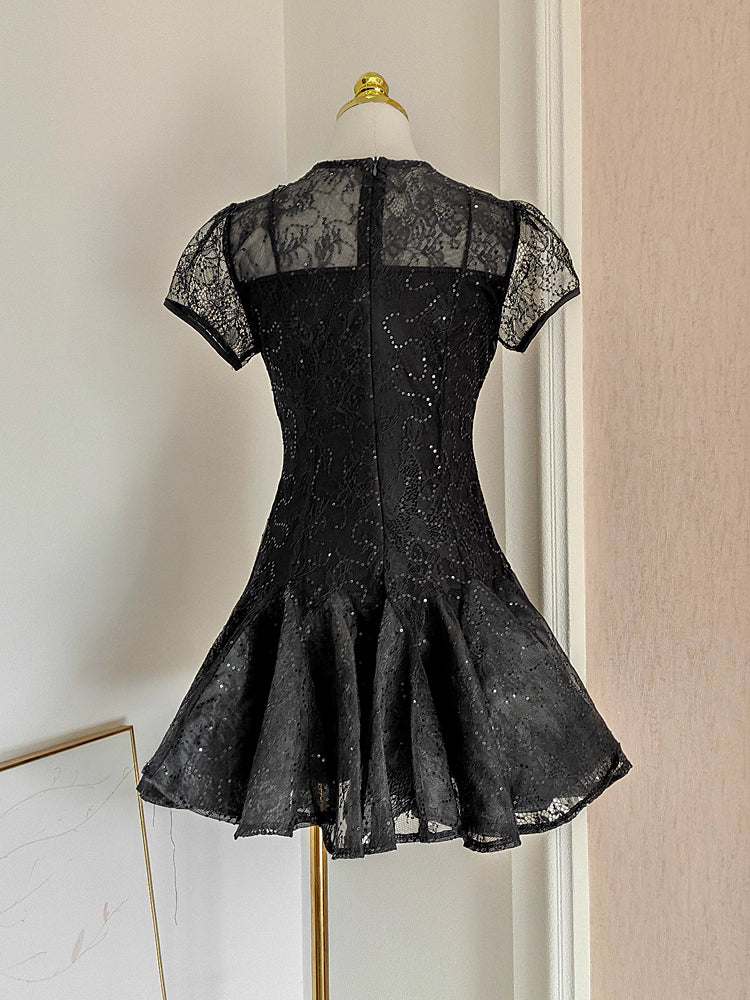 Black Lace Dress