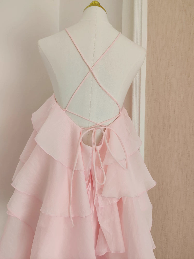 Pink Flower Dress